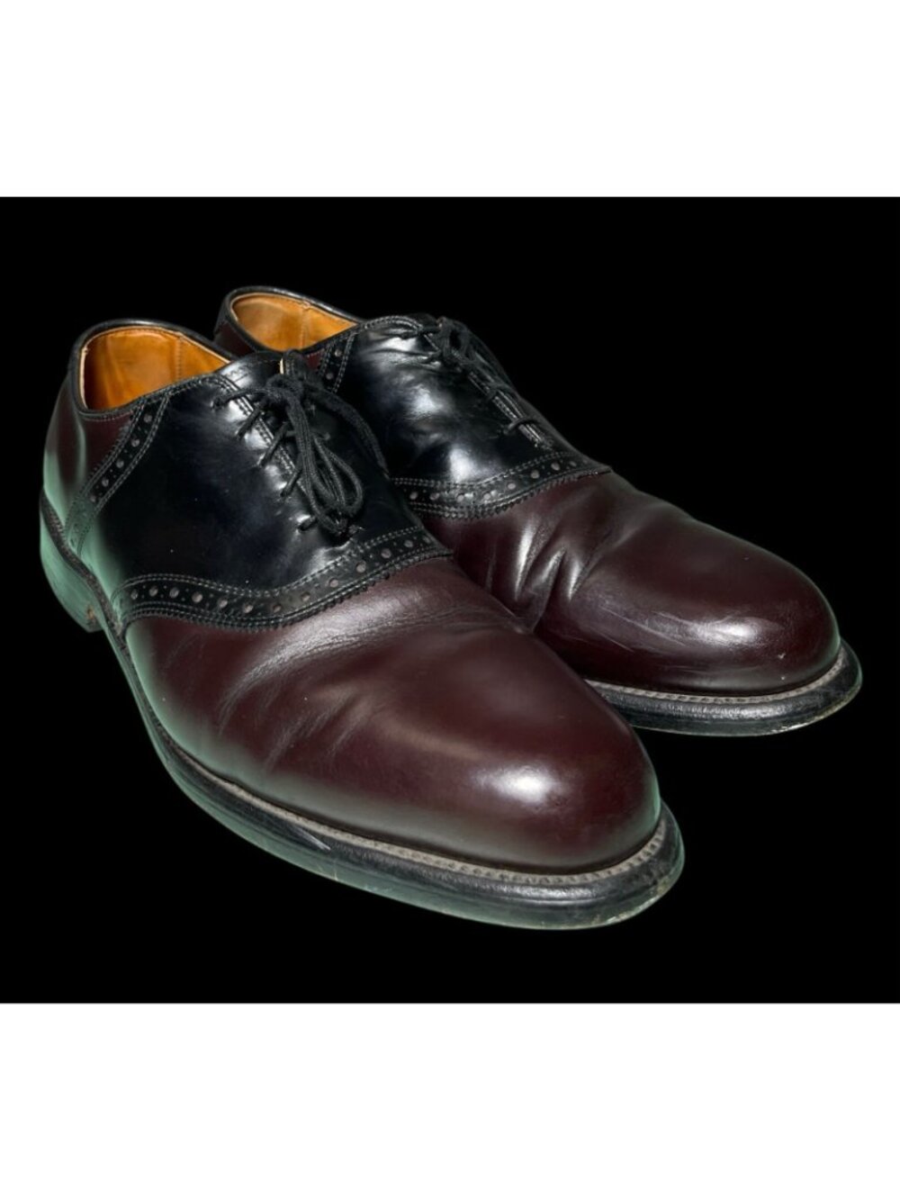 Allen Edmonds Mens Shelton Oxford Dress Shoes Made In USA Size 11.5 D - Picture 8 of 12